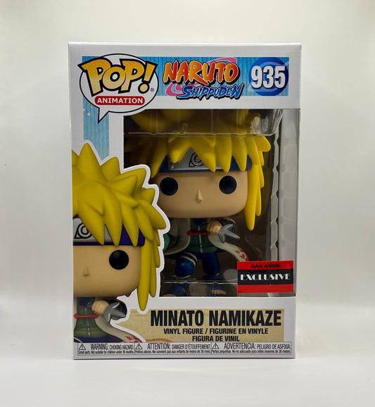 Figura de vinilo Funko Pop Animation Naruto Shippuden Minato Namikaze n.° 935 AAA Anime Exclusive