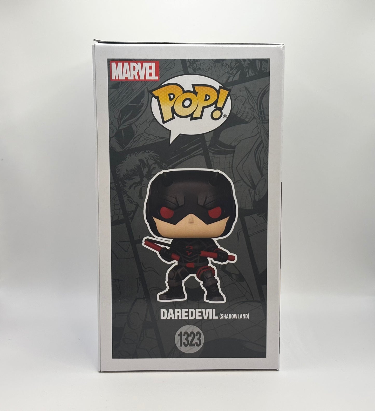 Funko Pop Marvel Daredevil Shadowland #1323 Vinyl Figure Entertainment Earth Exclusive