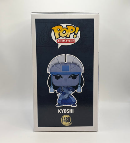 Funko Pop Animation Nickelodeon - Avatar The Last Airbender Kyoshi #1489 Vinyl Figure Glow In The Dark Entertainment Earth Exclusive