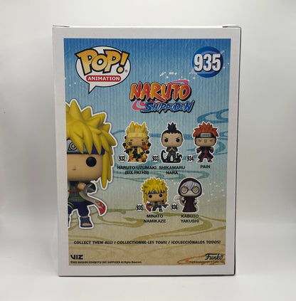 Funko Pop Animation Naruto Shippuden Minato Namikaze Vinyl Figure #935 AAA Anime Exclusive