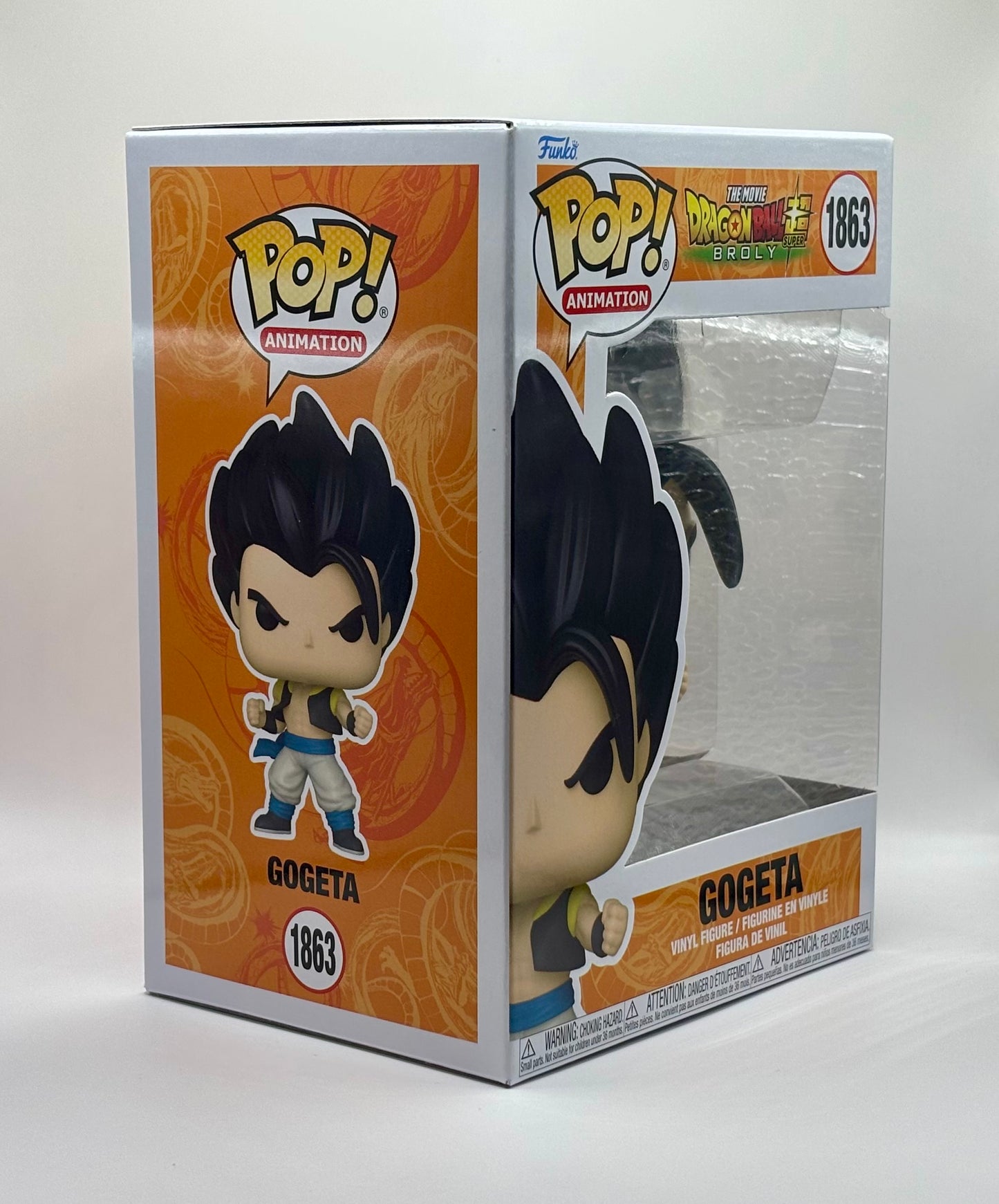 Funko Pop Animation Dragon Ball Super Gogeta #1863 Vinyl Figure