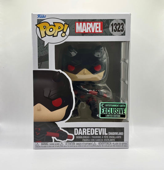 Figura de vinilo Funko Pop Marvel Daredevil Shadowland n.° 1323 Exclusiva de Entertainment Earth