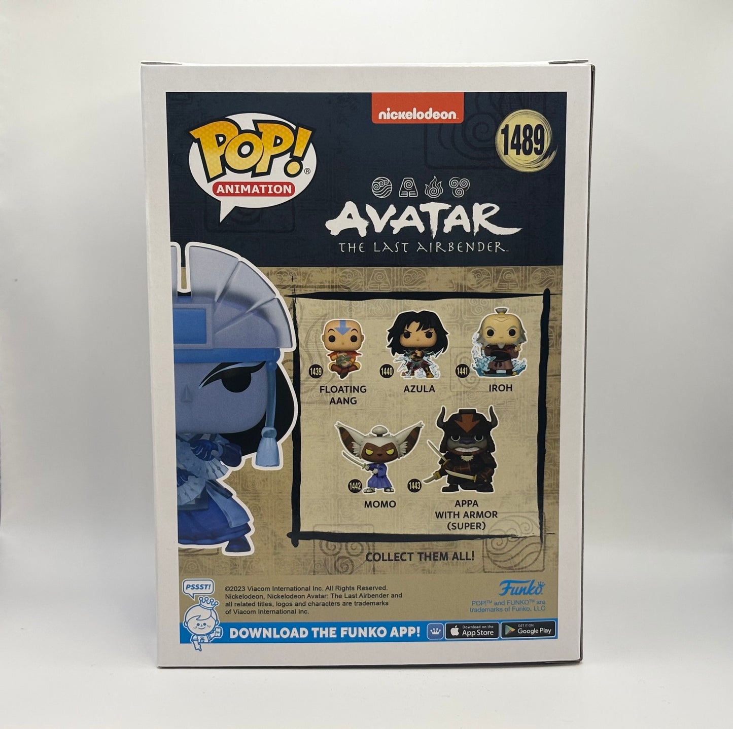 Figura de vinilo Funko Pop Animation Nickelodeon - Avatar The Last Airbender Kyoshi n.° 1489 que brilla en la oscuridad Entertainment Earth Exclusive