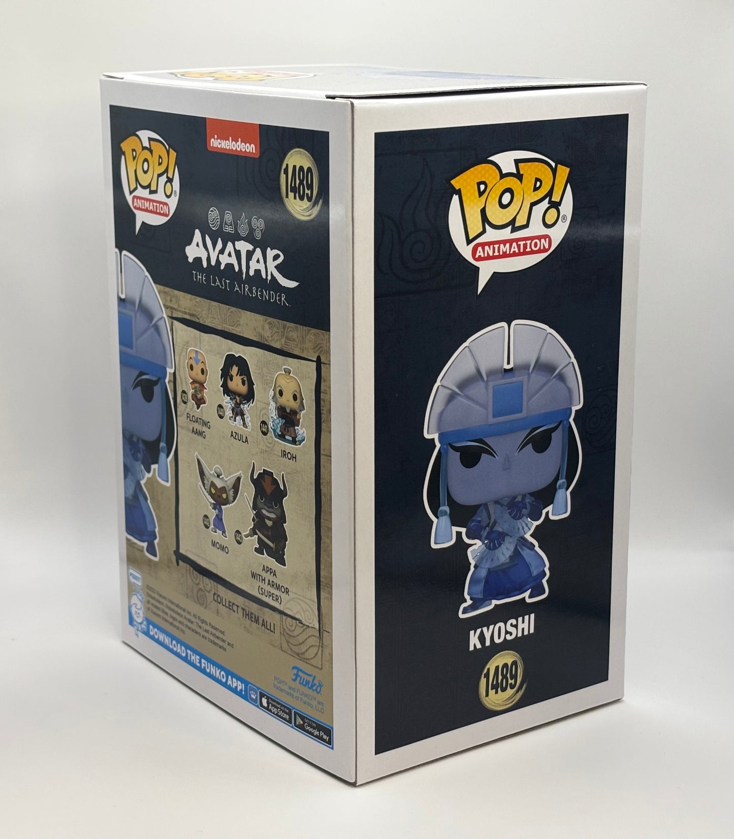 Figura de vinilo Funko Pop Animation Nickelodeon - Avatar The Last Airbender Kyoshi n.° 1489 que brilla en la oscuridad Entertainment Earth Exclusive