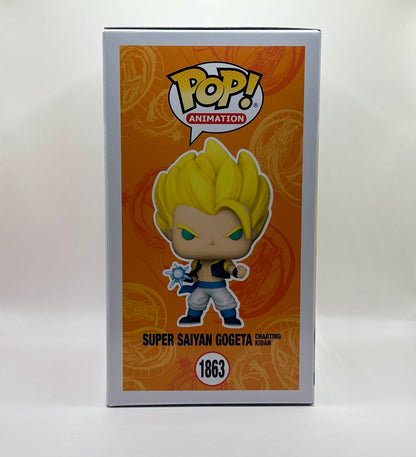 Funko Pop Animation Dragon Ball Super Super Sayian Gogeta Charting Kidan #1863 Limited Chase Edition