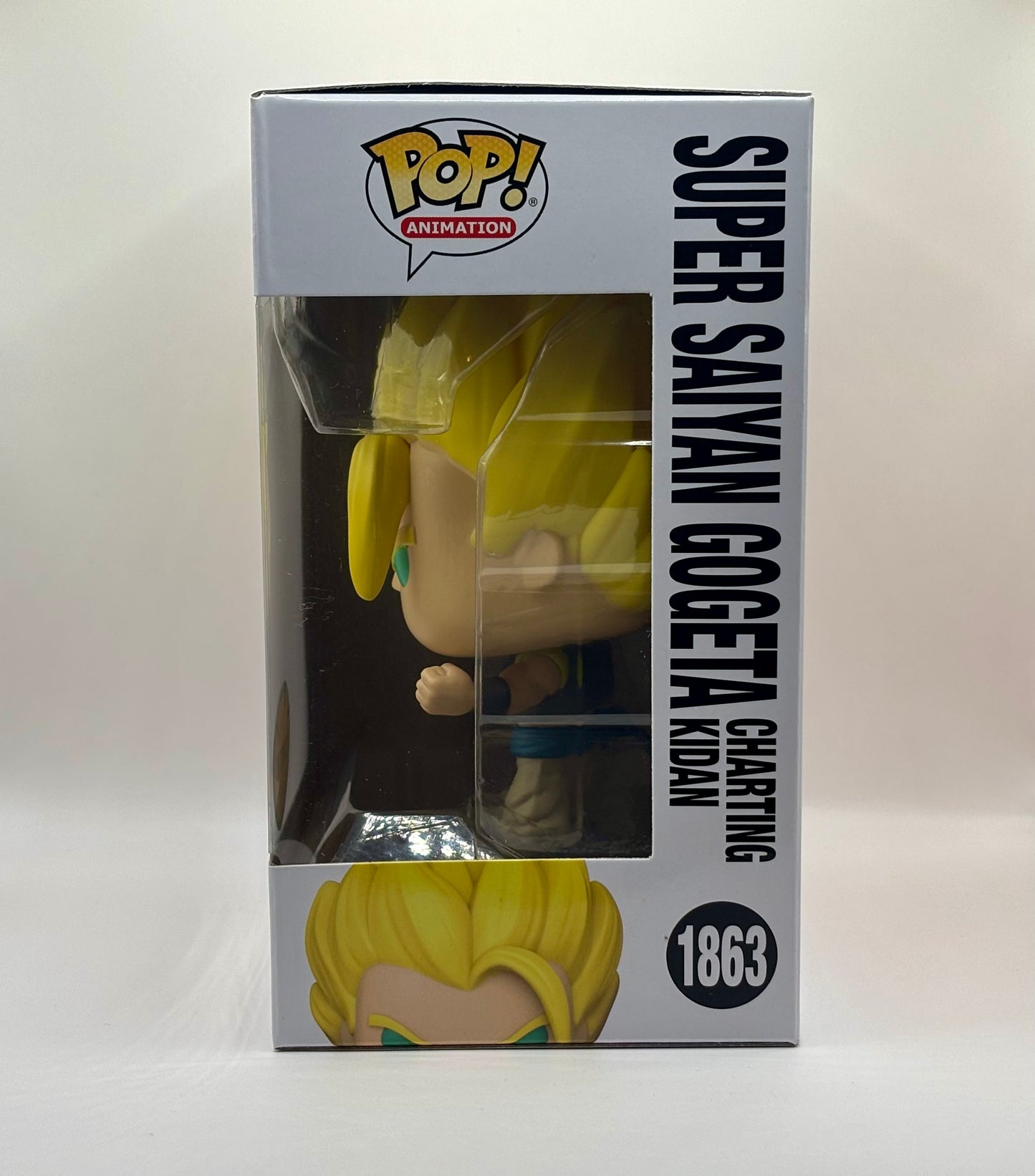 Funko Pop Animación Dragon Ball Super Super Sayian Gogeta Gráfico Kidan #1863 Edición limitada Chase