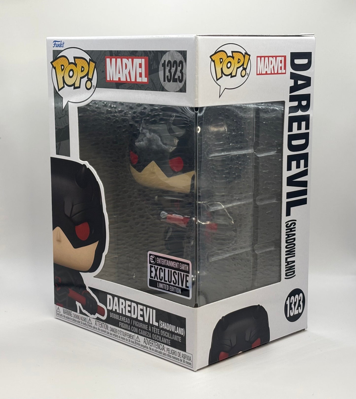 Funko Pop Marvel Daredevil Shadowland #1323 Vinyl Figure Entertainment Earth Exclusive