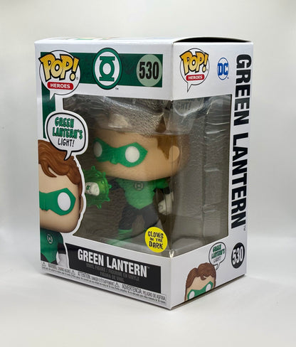 Funko Pop Heroes Green Lantern’s Light GREEN LANTERN #530 DC Comics Glow In The Dark Exclusive Vinyl Figure